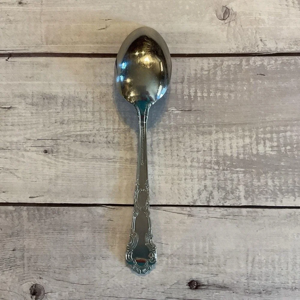 Reed & Barton Stainless Flatware Renaissance Serving Spoon Tablespoon